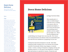 Tablet Screenshot of downhomedelicious.com
